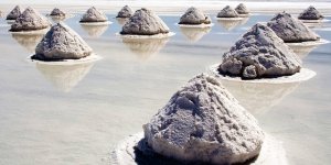 Salar de Uyuni, deserto de sal na Bolívia